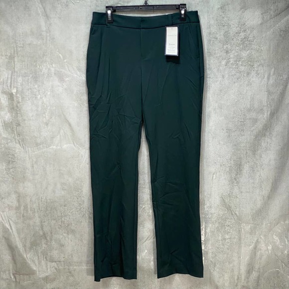 Charter Club Pants - Charter Club Women's Green Mid-Rise Pull-On Trousers SZ 6